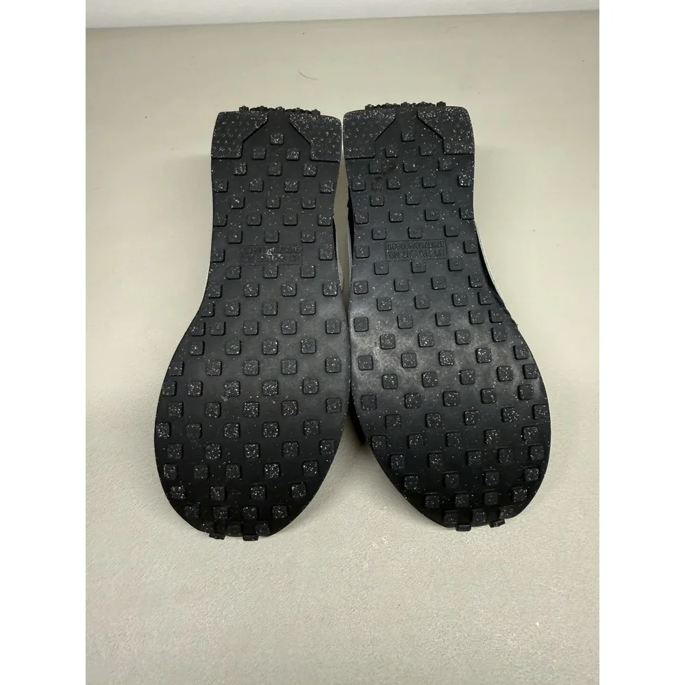 Nike Waffle Trainer 2 Boys Size 4Y Black Athletic Shoes Sneakers DC6477-001